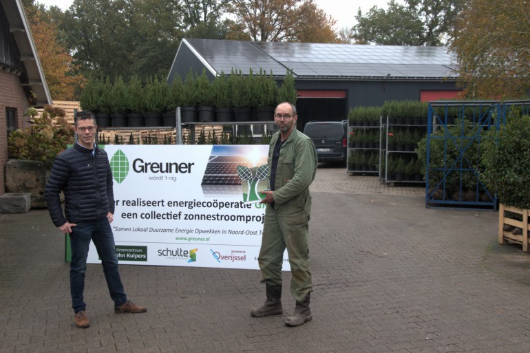 Energiecoöperatie Greuner: Project Kuipers gerealiseerd